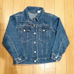 Girls Jean Jacket Size 7/8 Medium